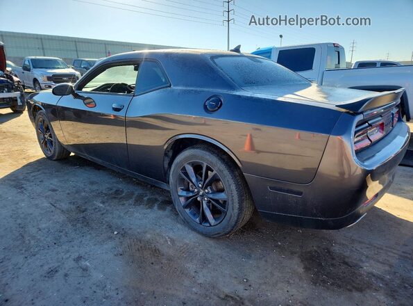 2C3CDZKG8LH110766 2020 DODGE CHALLENGER Угольный Задняя левая четверть