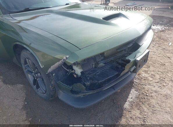 2C3CDZKG9KH665918 2019 DODGE CHALLENGER Green Widok z przodu