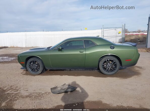 2C3CDZKG9KH665918 2019 DODGE CHALLENGER Green 