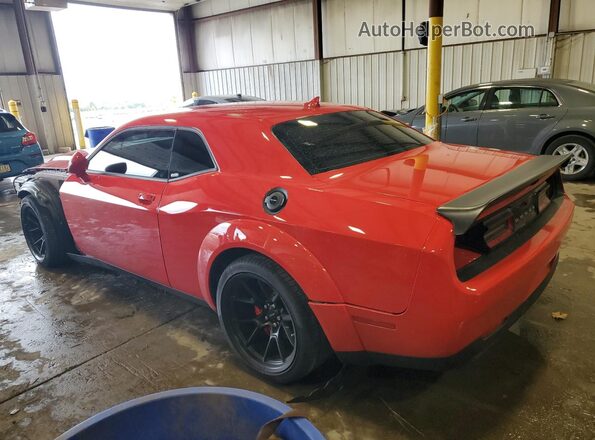 2C3CDZL99MH617886 2021 DODGE CHALLENGER Красный Задняя левая четверть