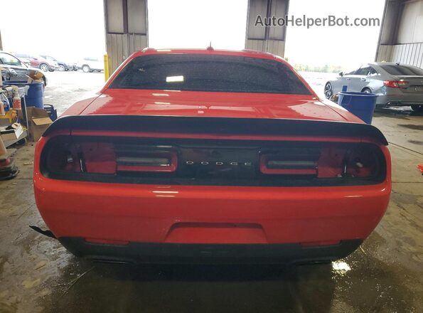 2C3CDZL99MH617886 2021 DODGE CHALLENGER Красный Вид сзади