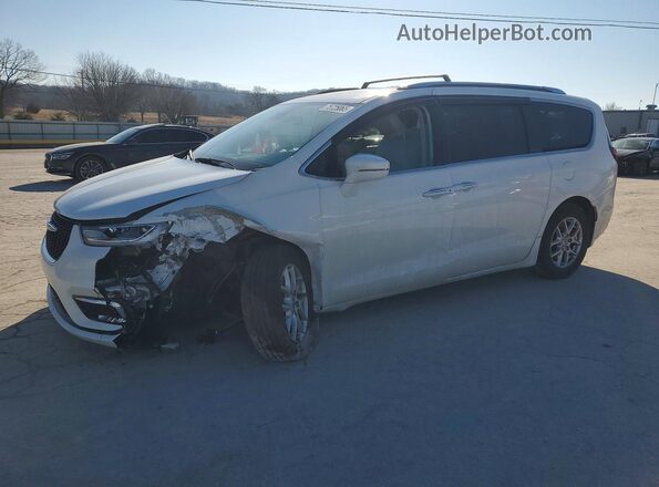 2C4RC1BG1MR604358 2021 CHRYSLER PACIFICA Белый Передняя левая четверть