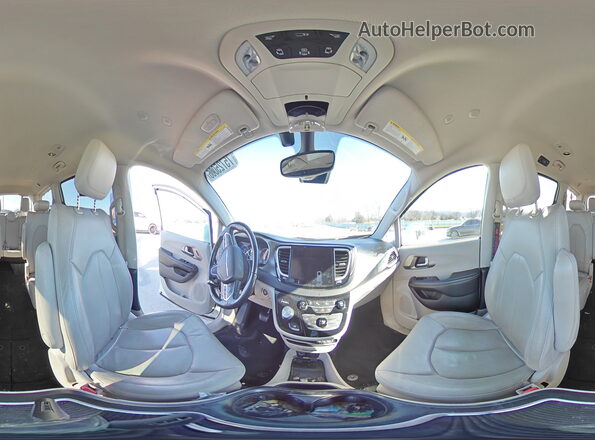 2C4RC1BG1MR604358 2021 CHRYSLER PACIFICA Белый Панорамный вид салона 360°