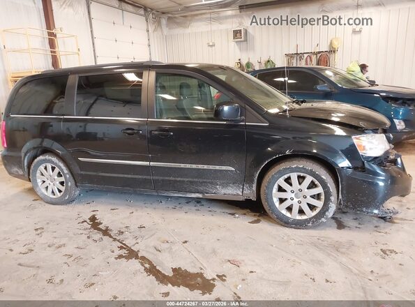 2C4RC1BG2GR291017 2016 CHRYSLER TOWN & COUNTRY Black უკანა სალონის ხედი