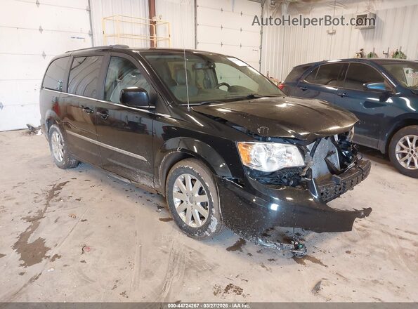 2C4RC1BG2GR291017 2016 CHRYSLER TOWN & COUNTRY Black წინა მარჯვენა