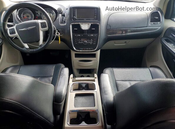 2C4RC1BG2GR295505 2016 CHRYSLER TOWN Черный Вид панели приборов