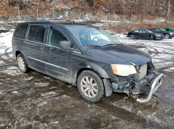 2C4RC1BG2GR295505 2016 CHRYSLER TOWN Черный Передняя правая четверть