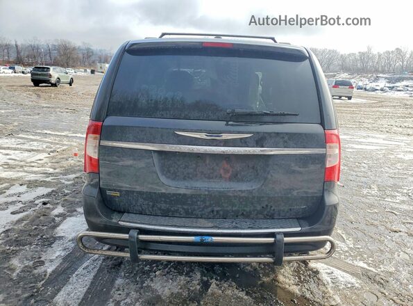 2C4RC1BG2GR295505 2016 CHRYSLER TOWN Черный Вид сзади