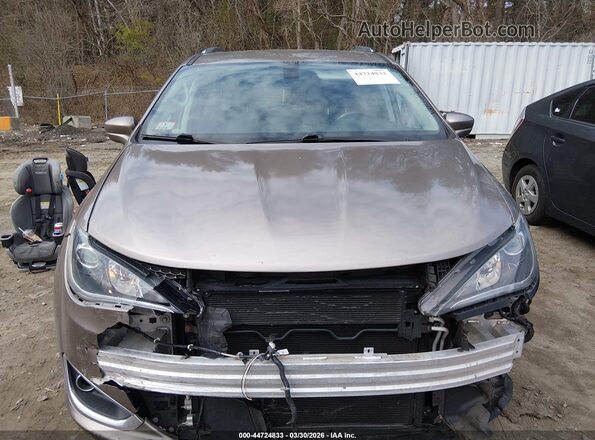 2C4RC1BG3JR236129 2018 CHRYSLER PACIFICA Silver Widok zestawu wskaźników