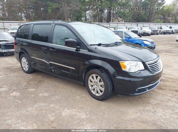 2C4RC1BG4GR289947 2016 CHRYSLER TOWN & COUNTRY Черный Передняя правая четверть