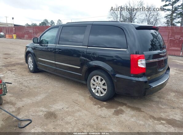 2C4RC1BG4GR289947 2016 CHRYSLER TOWN & COUNTRY Черный Задняя левая четверть