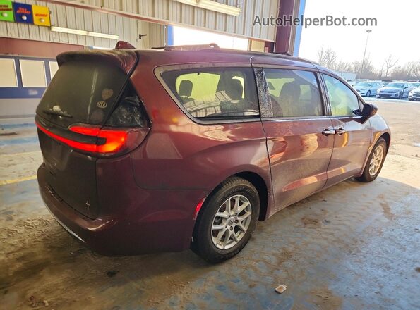 2C4RC1BG4MR601454 2021 CHRYSLER PACIFICA Maroon უკანა მარჯვენა