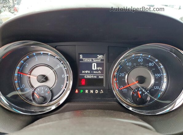 2C4RC1BG5GR221995 2016 CHRYSLER TOWN Бирюзовый Вид щитка приборов