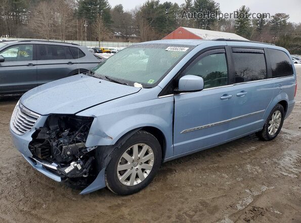 2C4RC1BG5GR221995 2016 CHRYSLER TOWN Бирюзовый Передняя левая четверть