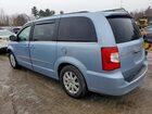 2016 Chrysler Town & Country Touring Бирюзовый vin: 2C4RC1BG5GR221995