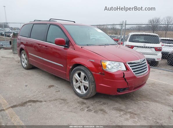 2C4RC1BG5GR252941 2016 CHRYSLER TOWN & COUNTRY Красный Передняя правая четверть