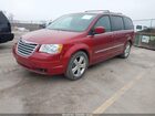 2016 Chrysler Town & Country Touring Красный vin: 2C4RC1BG5GR252941