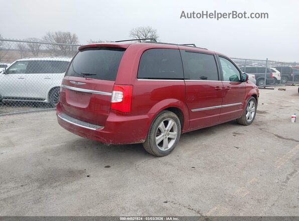 2C4RC1BG5GR252941 2016 CHRYSLER TOWN & COUNTRY Красный Задняя правая четверть