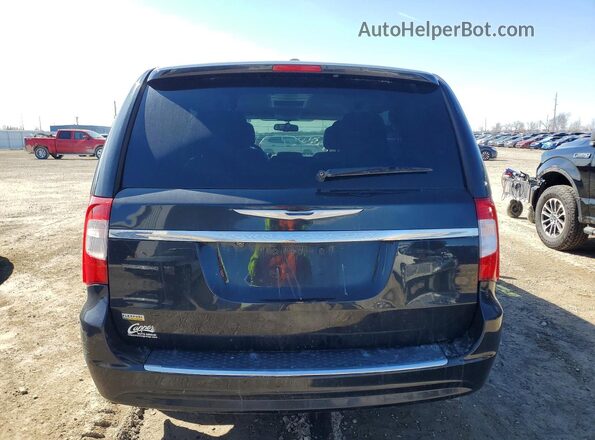 2C4RC1BG7GR290803 2016 CHRYSLER TOWN Black Հետևի տեսք