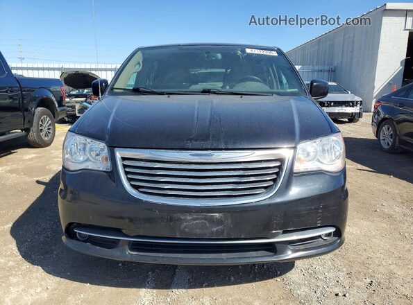 2C4RC1BG7GR290803 2016 CHRYSLER TOWN Black Դիմացի տեսք