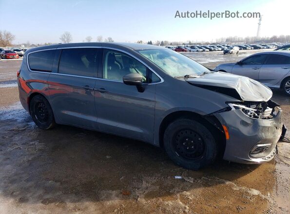 2C4RC1BG7PR536779 2023 CHRYSLER PACIFICA Серый Передняя правая четверть