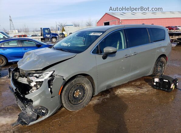 2C4RC1BG7PR536779 2023 CHRYSLER PACIFICA Серый Передняя левая четверть