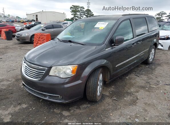 2C4RC1BGXGR212600 2016 CHRYSLER TOWN & COUNTRY Серый Передняя левая четверть
