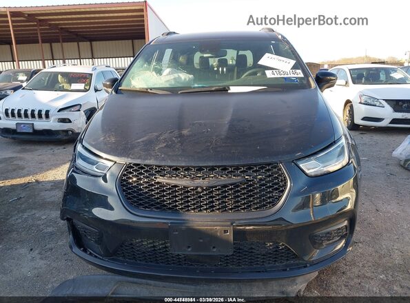 2C4RC1BGXPR538297 2023 CHRYSLER PACIFICA Black Вид щитка приладів
