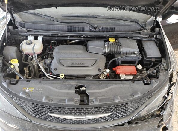 2C4RC1CG0PR586261 2023 CHRYSLER VOYAGER Черный Вид подкапотного пространства