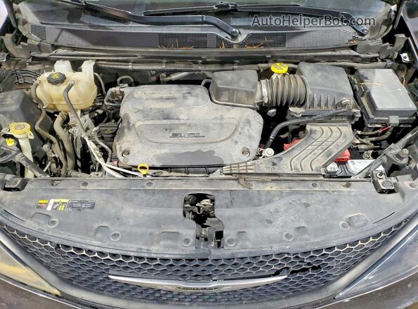 2C4RC1CG1NR105558 2022 CHRYSLER VOYAGER Серый Вид подкапотного пространства