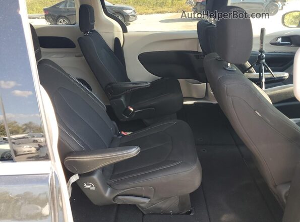 2C4RC1CG1PR534461 2023 CHRYSLER VOYAGER Black უკანა სავარძლების ხედი