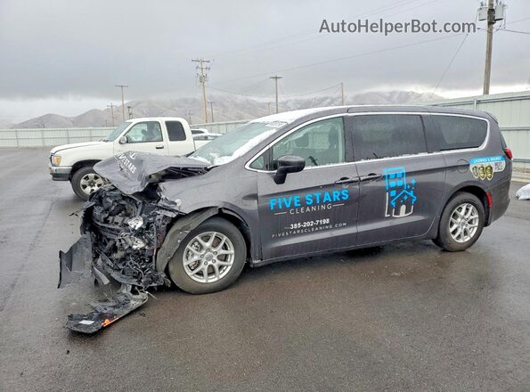2C4RC1CG4PR602624 2023 CHRYSLER VOYAGER Серый Передняя левая четверть