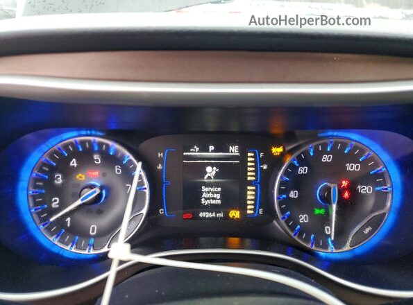 2C4RC1CG5RR101390 2024 CHRYSLER VOYAGER Черный Вид щитка приборов