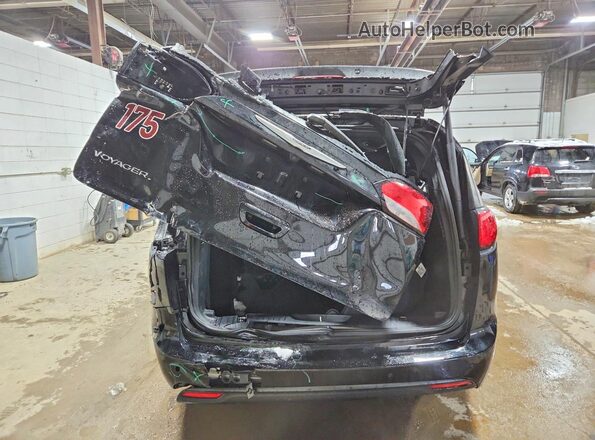2C4RC1CG7SR610256 2025 CHRYSLER VOYAGER Черный Вид сзади