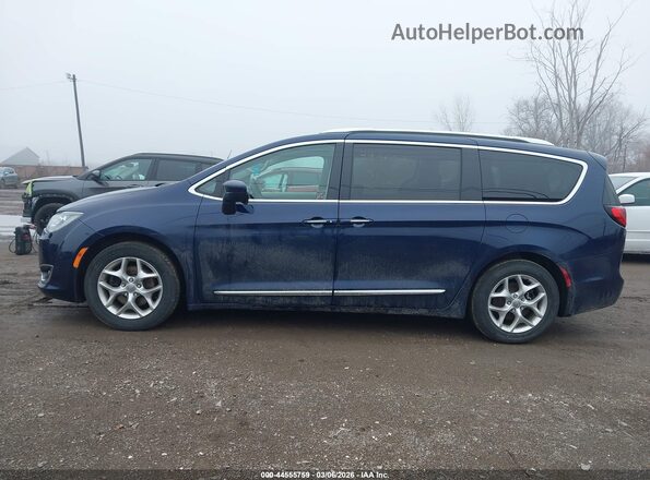 2C4RC1EG5JR292164 2018 CHRYSLER PACIFICA Blue Widok wnętrza 360 stopni