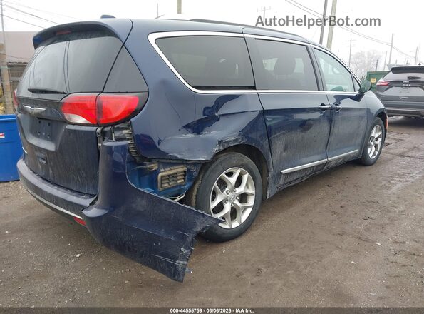 2C4RC1EG5JR292164 2018 CHRYSLER PACIFICA Blue Tył prawy