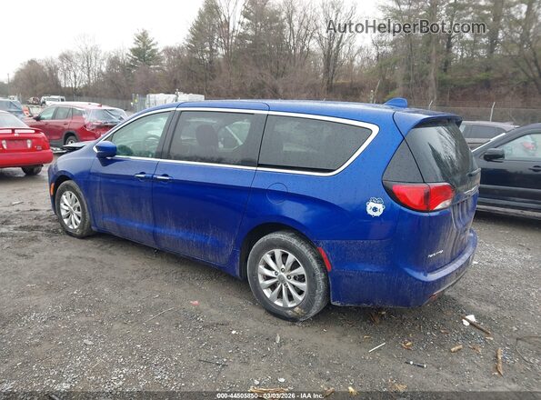 2C4RC1FG1JR257023 2018 CHRYSLER PACIFICA Синий Задняя левая четверть