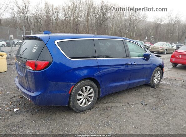 2C4RC1FG1JR257023 2018 CHRYSLER PACIFICA Синий Задняя правая четверть