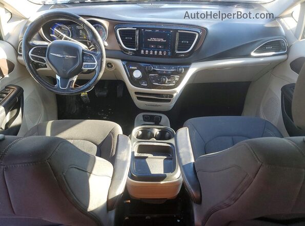 2C4RC1FG5KR505789 2019 CHRYSLER PACIFICA Серый Вид панели приборов