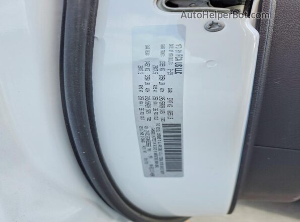 2C4RC1FG7KR638666 2019 CHRYSLER PACIFICA White Vista de la etiqueta del VIN