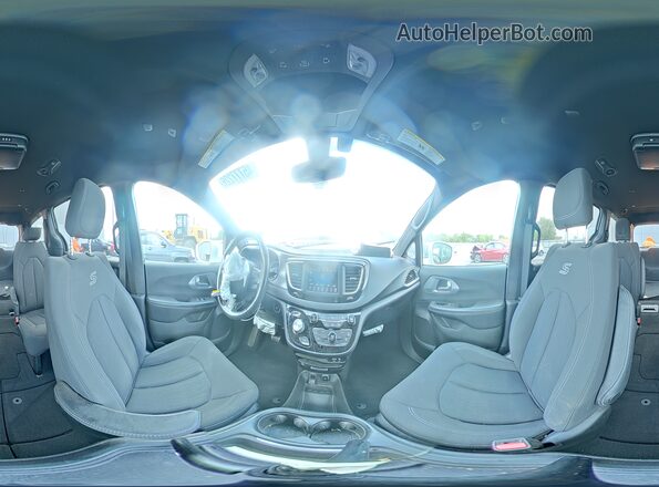 2C4RC1FG7KR638666 2019 CHRYSLER PACIFICA White Vista interior de 360 grados