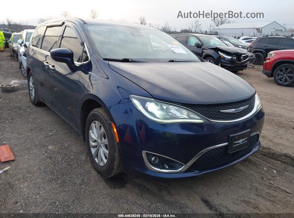 2C4RC1FG9KR635784 2019 CHRYSLER PACIFICA Синий Передняя правая четверть