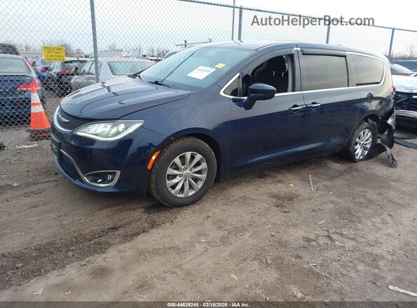 2C4RC1FG9KR635784 2019 CHRYSLER PACIFICA Синий Передняя левая четверть