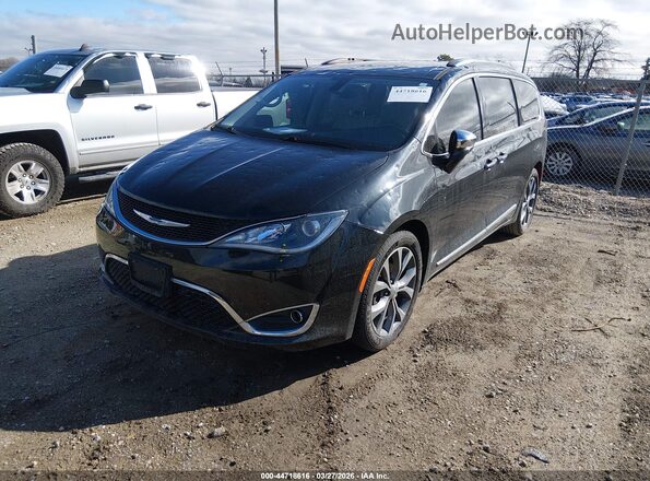 2C4RC1GG0JR117852 2018 CHRYSLER PACIFICA Black Przód lewy