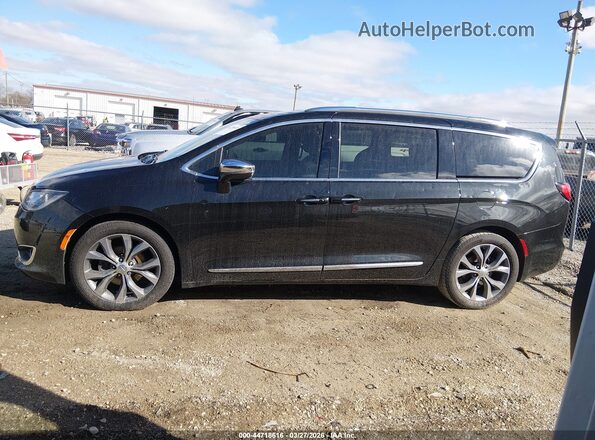 2C4RC1GG0JR117852 2018 CHRYSLER PACIFICA Black Widok wnętrza 360 stopni