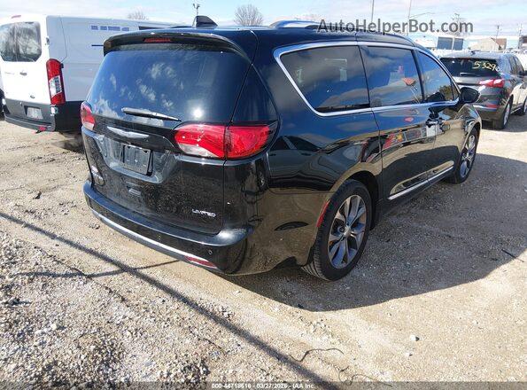 2C4RC1GG0JR117852 2018 CHRYSLER PACIFICA Black Tył prawy