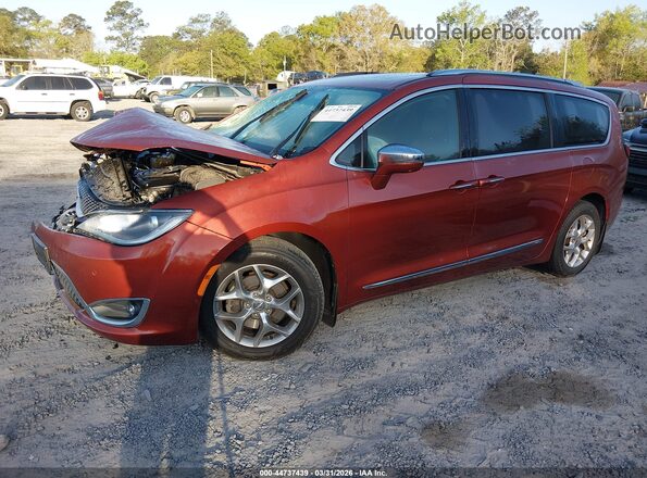 2C4RC1GG2JR288098 2018 CHRYSLER PACIFICA Оранжевый Передняя левая четверть
