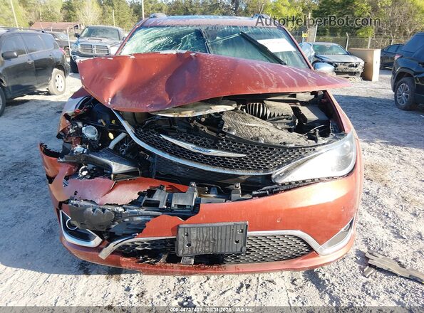 2C4RC1GG2JR288098 2018 CHRYSLER PACIFICA Оранжевый Вид спереди