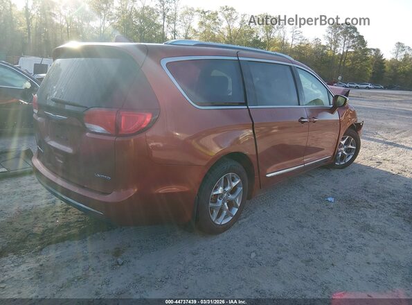 2C4RC1GG2JR288098 2018 CHRYSLER PACIFICA Оранжевый Задняя правая четверть