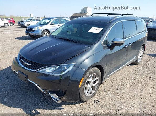 2C4RC1GG5LR156312 2020 CHRYSLER PACIFICA Black წინა მარცხენა ხედი სამი მეოთხედიდან